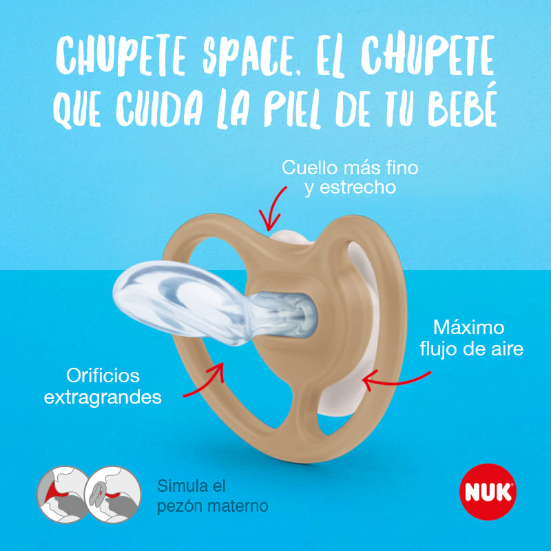 Chupete Nuk Space Disney El Rey León 0-6m